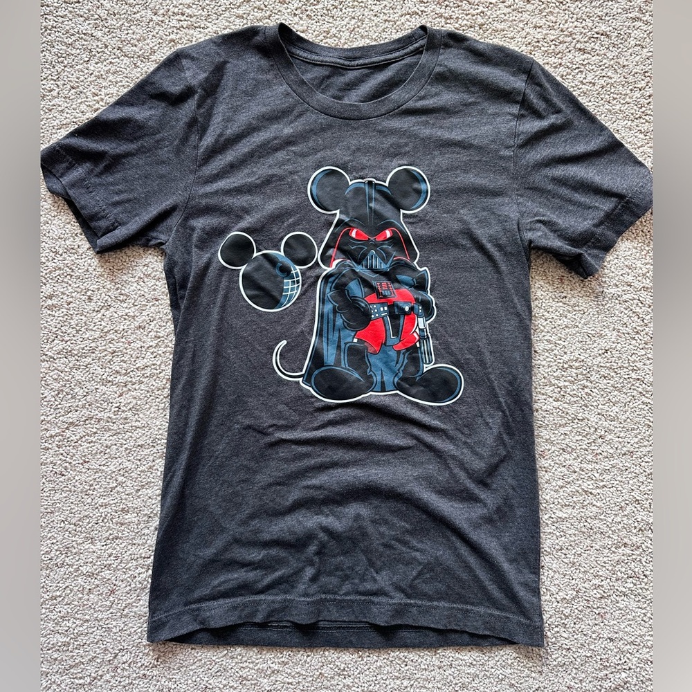 Star Wars Mickey Death Star Shirt (size small)
